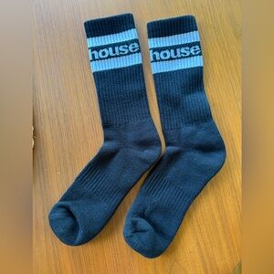 New! Drew Black and Blue Men's Socks